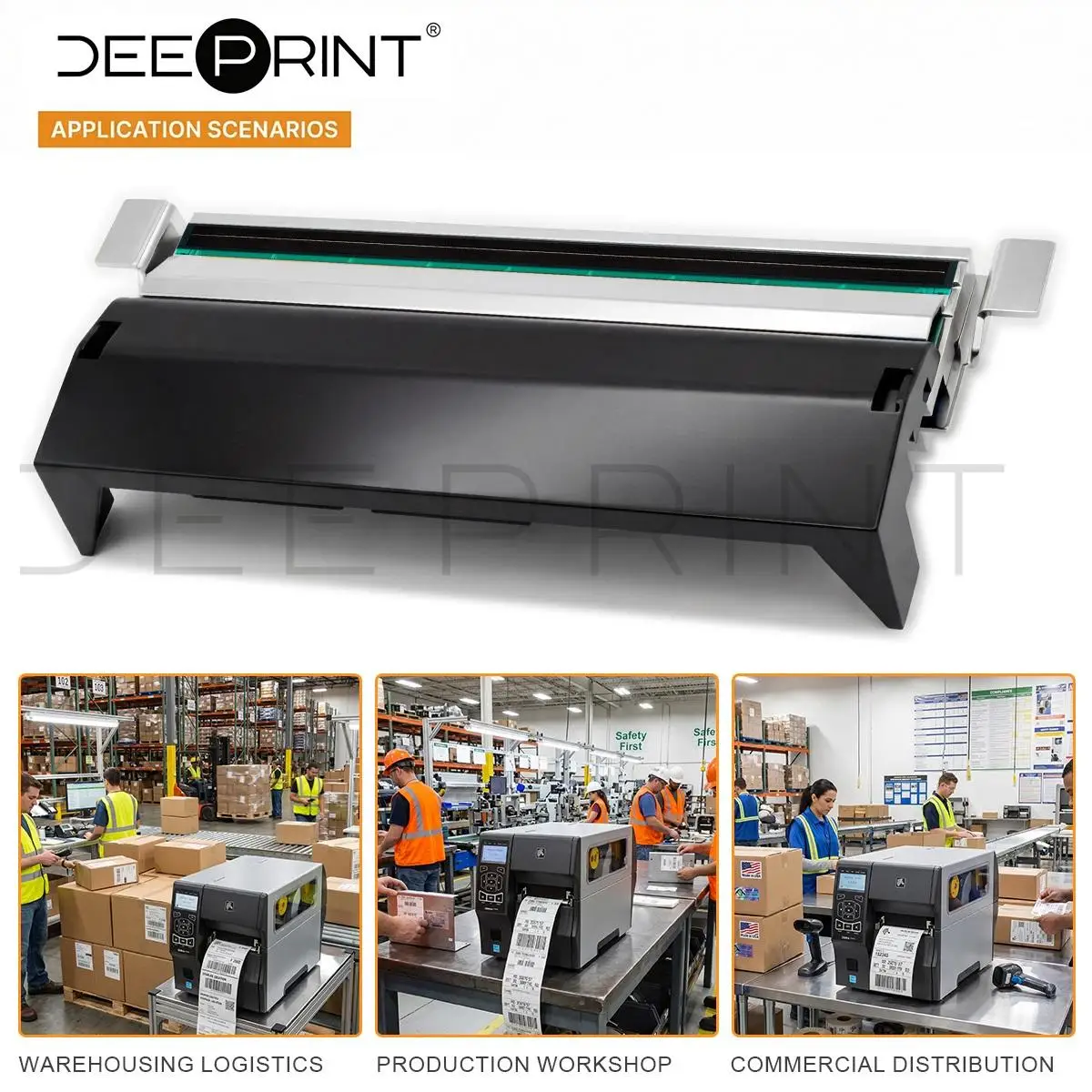 300DPI Thermal Printhead for Zebra ZT410 ZT411 Barcode Label Printer Print Head P1058930-010 | 3-Month Warranty