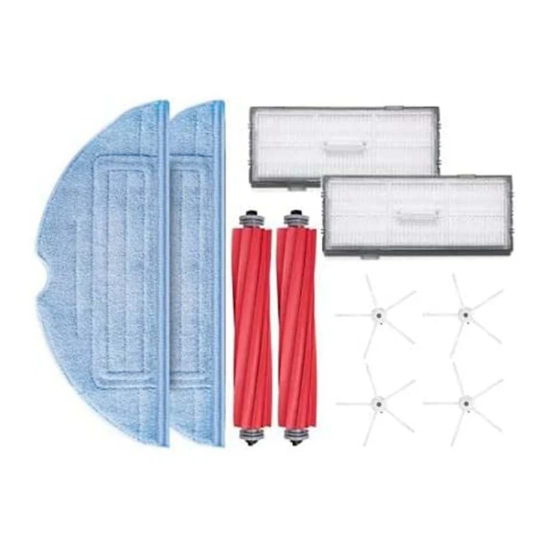 Piezas de repuesto para aspiradora Roborock, cepillo lateral principal, filtro HEPA, Compatible con S7, T7S, T7S Plus