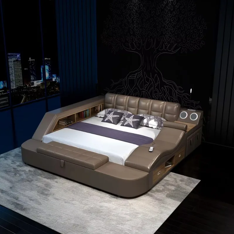 Night Light USB Multi-Function Bed Creative Massage Bed