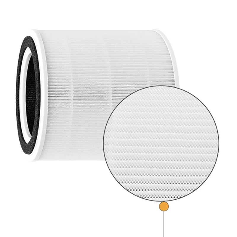 AP005 Replacement Filters for TaoTronics TT-AP005 Air Purifier, H13 True HEPA and Activated Carbon Filter Accessories