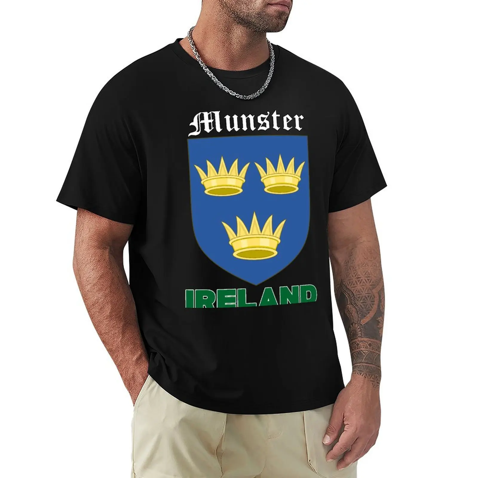 MUNSTER - IRELAND T-Shirt Plus Size All Match Tee Shirt