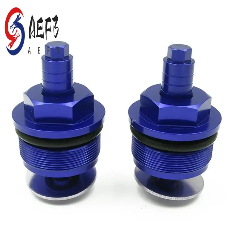 

AEF3-Motorcycle Shock Absorber Screw Decoration Front Fork Screw Cover For Suzuki GW250 DL250 GSX250R