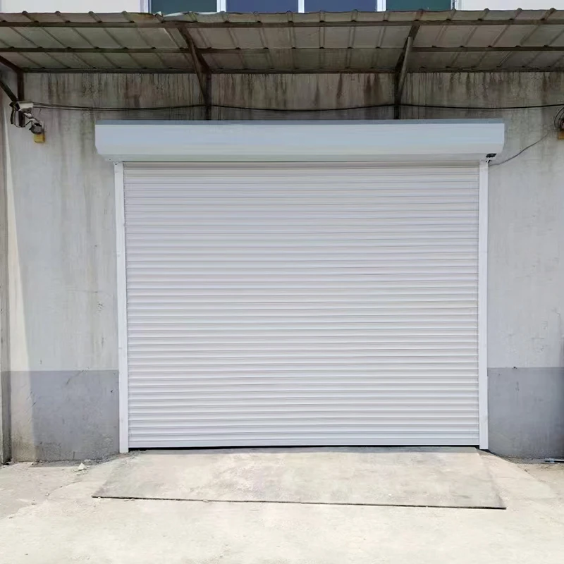 Hot-selling High-quality Aluminum Roller Shutter Door, Electric & Manual, High-appearance Garage Door