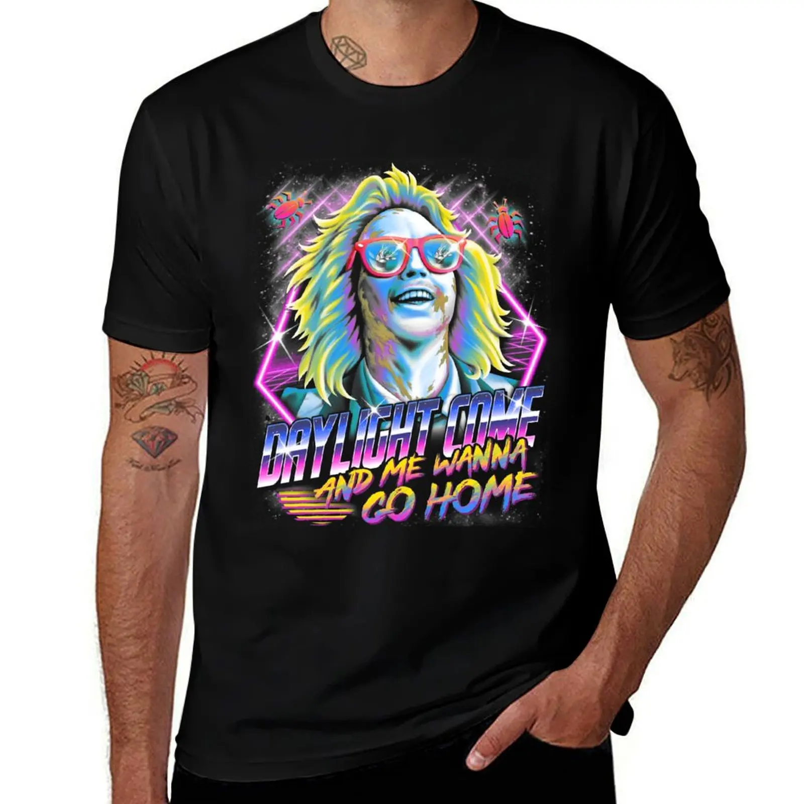 It's Showtime, Babe T-Shirt Casual Loose Short Sleeve Tee for Men