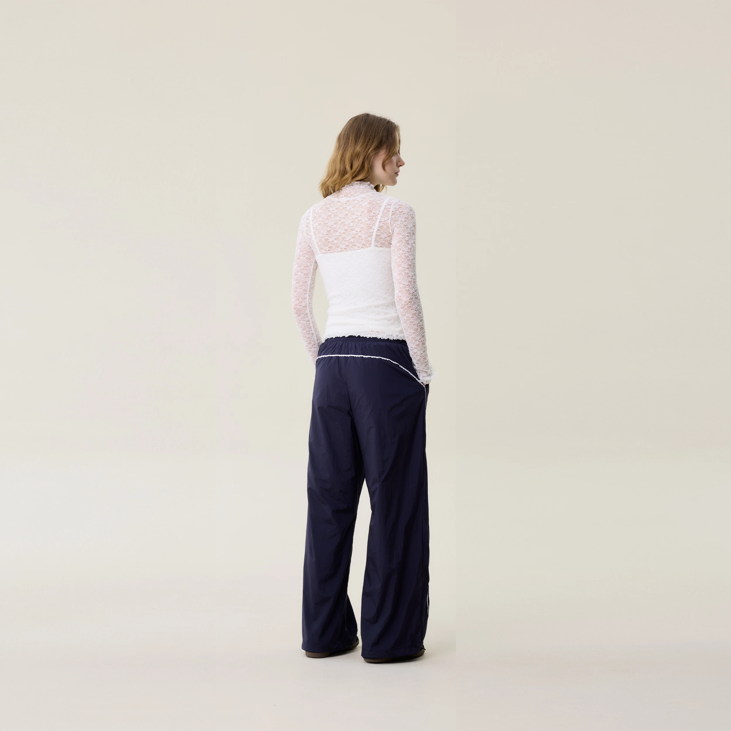 YESCCI Sporty Straight Woman Trousers Casual Side Pockets Multi-style Pants Autumn Mew Daily Versatile Outfit Clothing S55341693