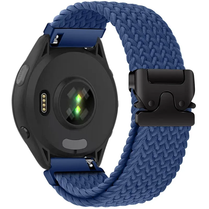 20 mm 22 mm Fallschirmschlaufenarmband für Garmin Venu 4 3 2 SQ-Band für Forerunner 165/255/265/570 Armband Vivoactive 4 5 6 Armband