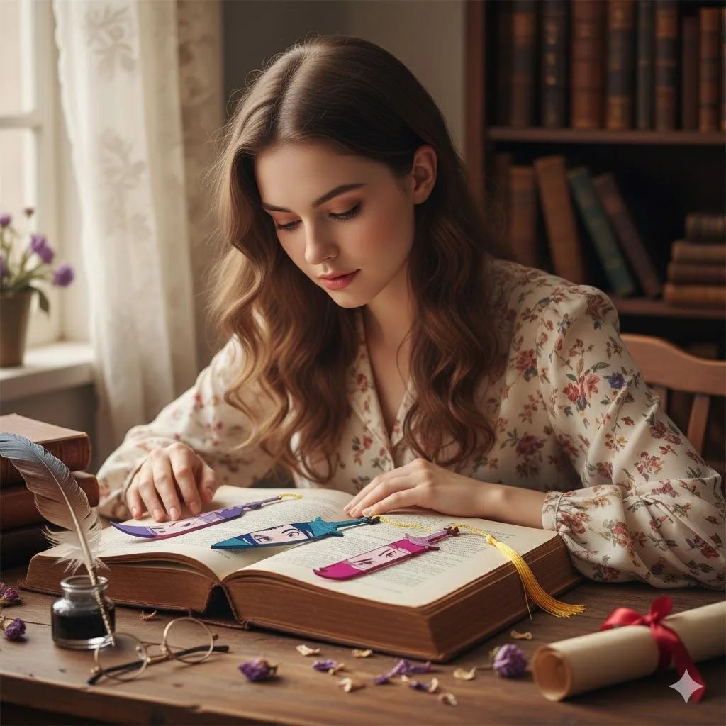 Kpop デーモンハンターズ アクリルブックマーク かわいい カワイイ 文房具 本アクセサリー 読書用品 Kpop ファン 本好きギフト