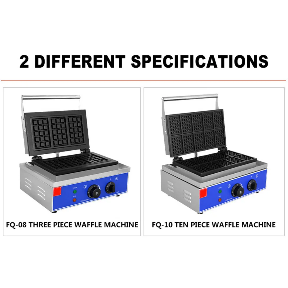 2025 Version Non-stick Waffle Maker Electric Thermal Lattice Making Machine Square Small Lattice Machine