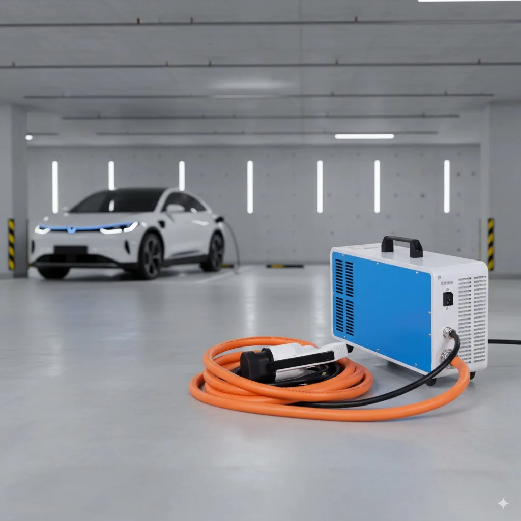 

High-Efficiency 40KW DC Portable EV Charging Station with CCS1 CCS2 GBT for Residential Use 380V Level3 Mobile Ev Charger EVSE