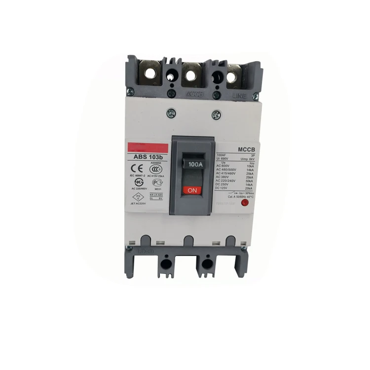 Original NEW ABS-103B  ABS103b 3P 15A/20A/30A/40A/50A/60A/75A/100A  Spare parts