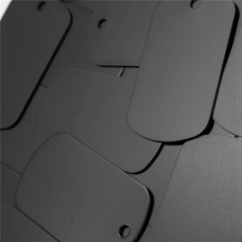 

AT63-250 Pcs Metal Stamping Blanks Black For Stamping, Engraving Blanks Aluminum Stamping Blanks Keychain Blank Dog Tag