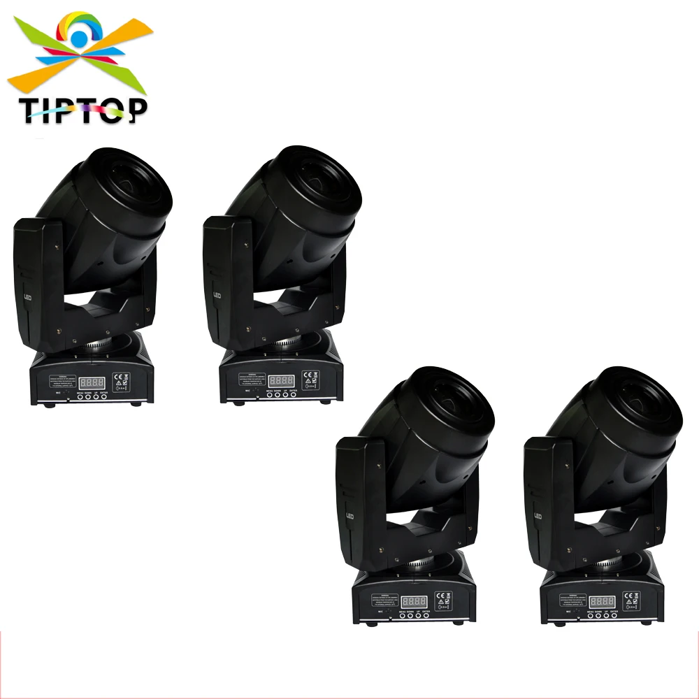 

Freeshipping 4 Unit 60W LED Moving Head light with 5 gobos White Rainbow Effect DJ Entertainment Light 13 Degree Beam Angle