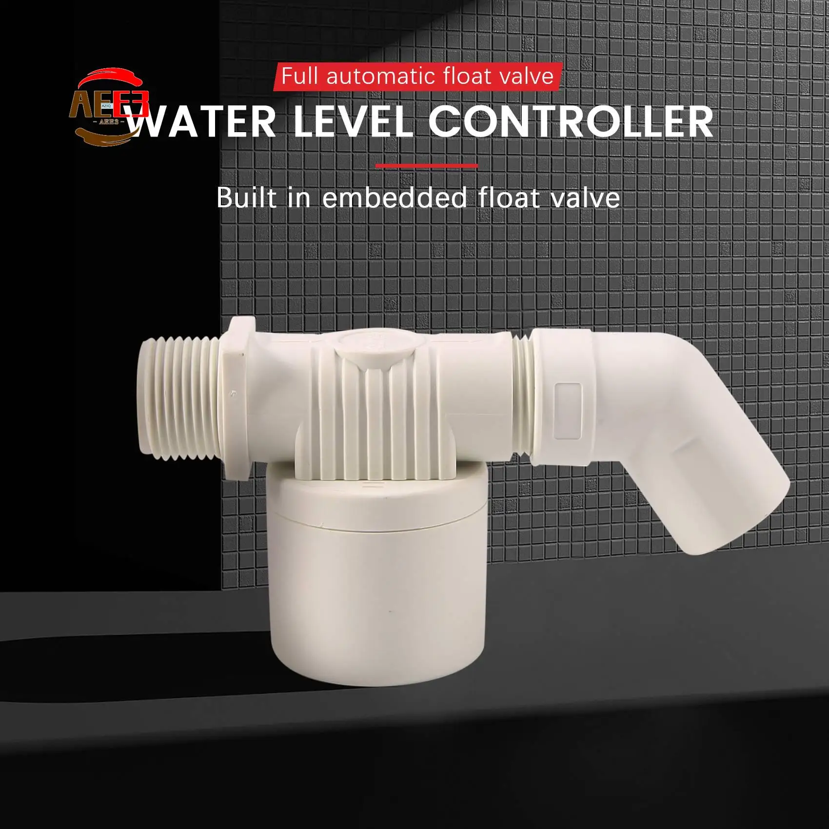 

AEE3-Плавающий шаровой кран Встроенный встроенный поплавковый клапан Клапан контроля уровня воды для солнечного резервуара для воды