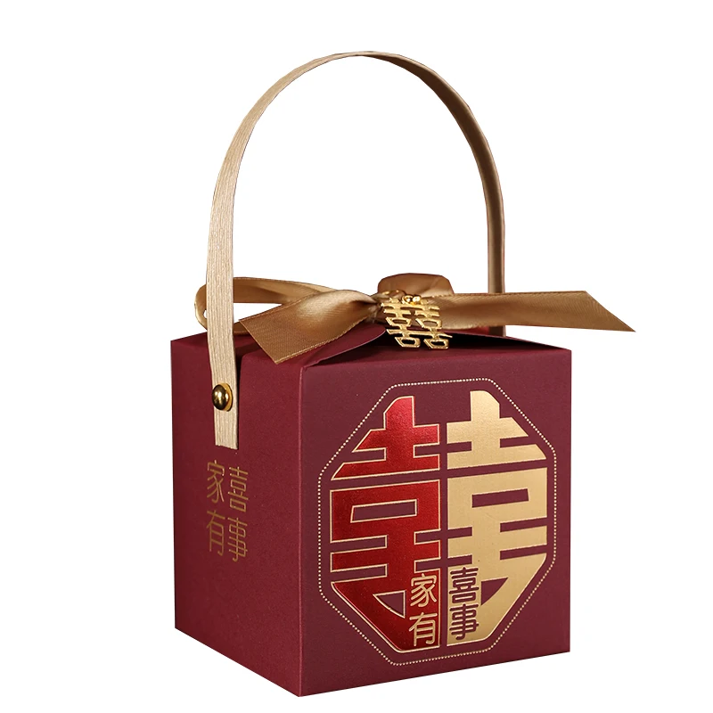 

Candy Box Wedding Xi Candy Box Creative Chinese Style Wedding Candy Box Portable Wedding Candy Bag Gift Box