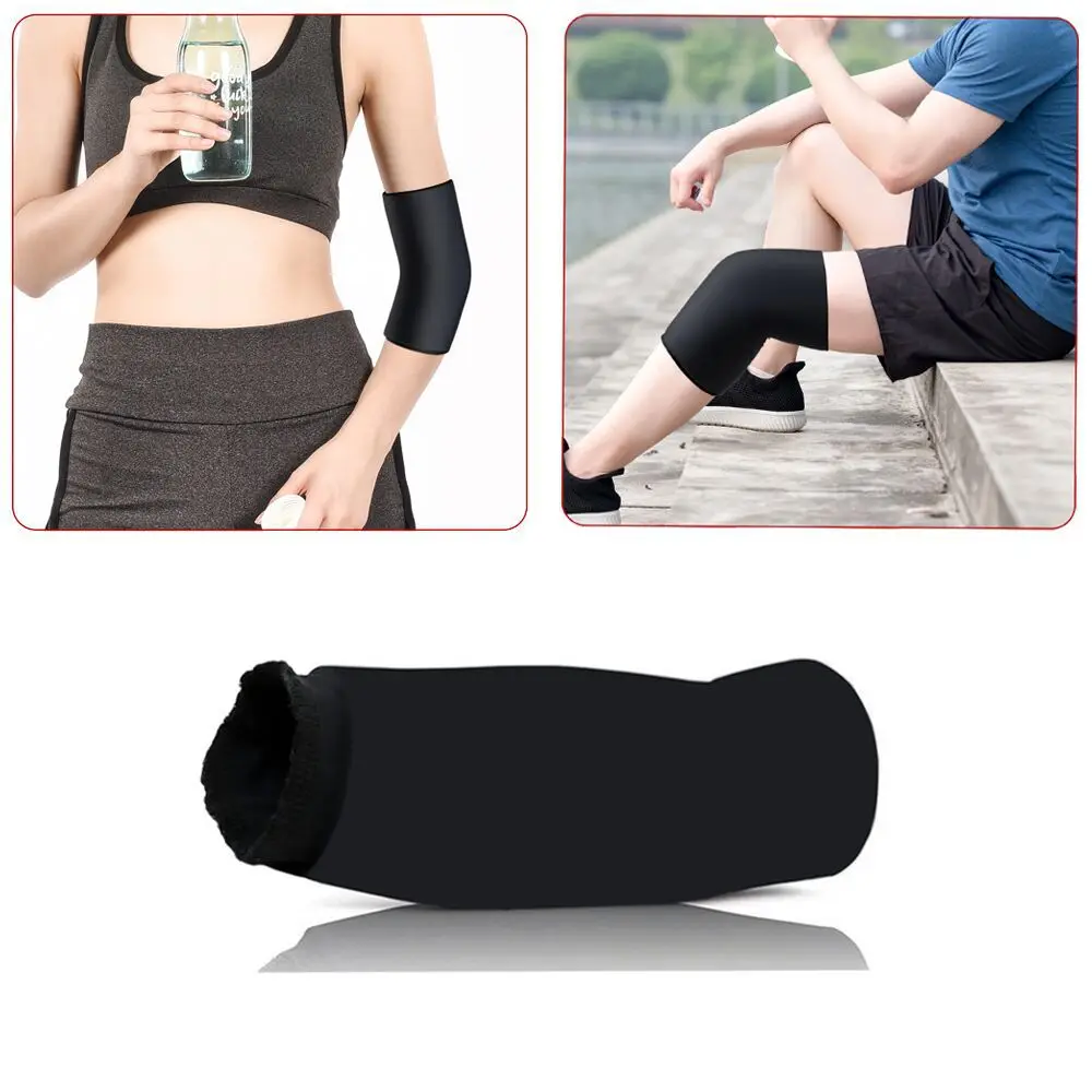 Elbow Ice Pack Hot & Cold Elbow Brace Gel Ice Wrap Compression Sleeve for Wrist Swelling Soreness Reduce Joint Pain Bruising