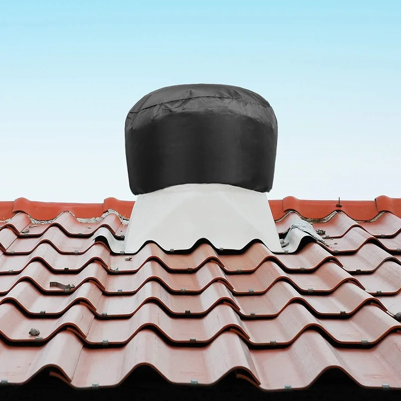 

Fireplace Chimney Cap Snow Dust Protection Rainproof Roof Vent Cap Exhaust Pipe Chimney Fireplace Cover Stove Pipe Topper