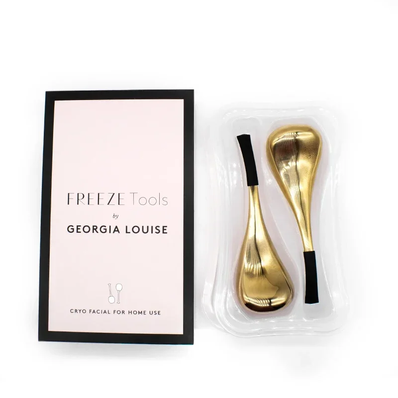 Ice Globes-Outils de soins de la peau du visage pour femmes, bâtonnets en acier inoxydable, beauté du visage, pour filles et dames