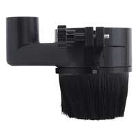 A24F-Brush Vacuum Cleaner Engraving Machine Dust Collector Cover For CNC Router Milling 775 300W 500W Spindle