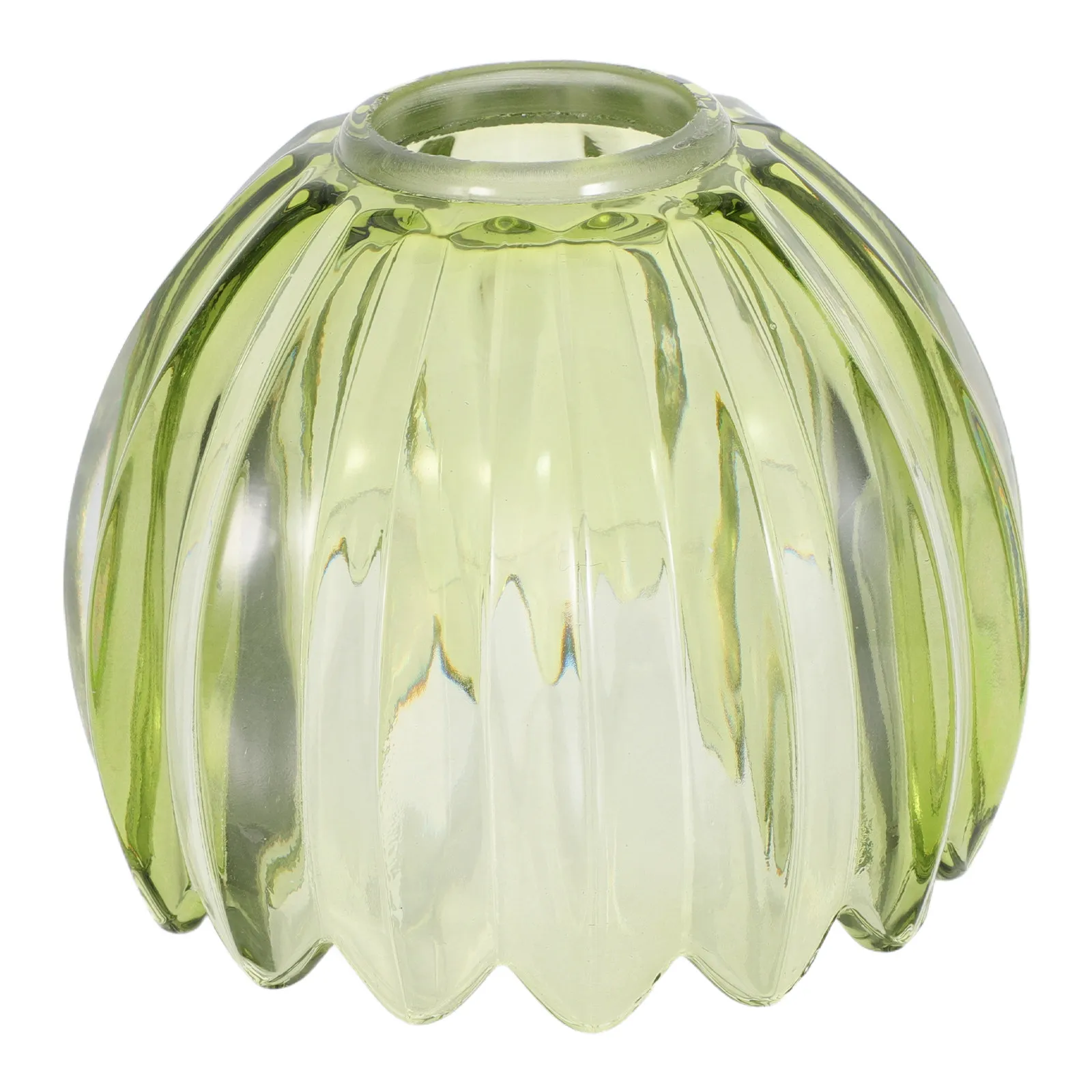 Glass Lampshade Tulip Replacement Small Flower Sconce Shade Hole 42Mm Mini Lily for Floor Table Chandelier Decor Light Cover