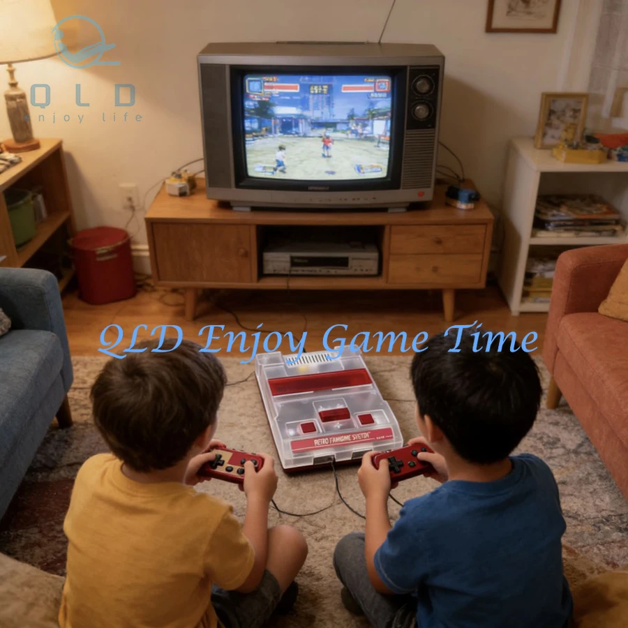 

High-end NES RGB Lava FC Pro Famicom Game Console, RGBFC Retro Gaming with HDMI S-Video AV CVBS Output, Supports PAL NTSC