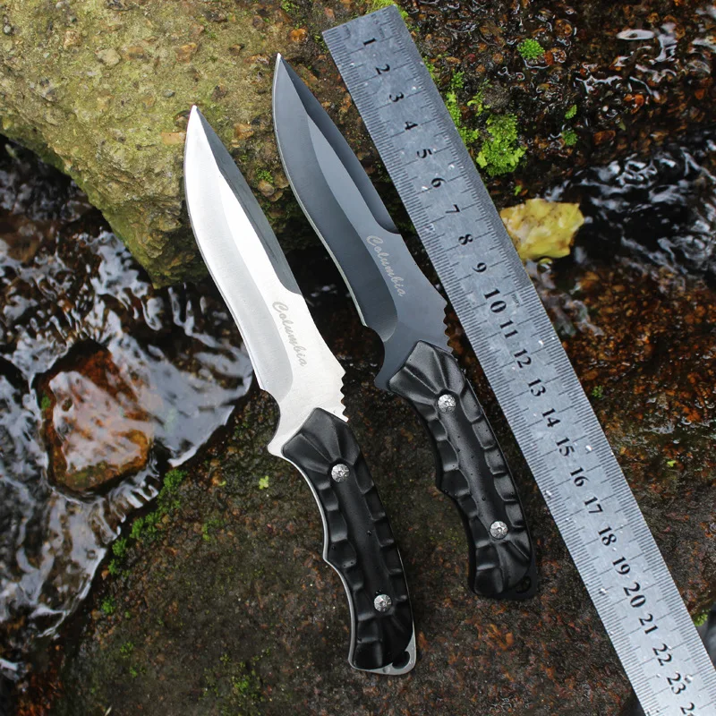 

Camping Fixed Blade Hunting Knife for Men Multitool Outdoors High Hardness Military Tactical Pocket Knives for Fishing