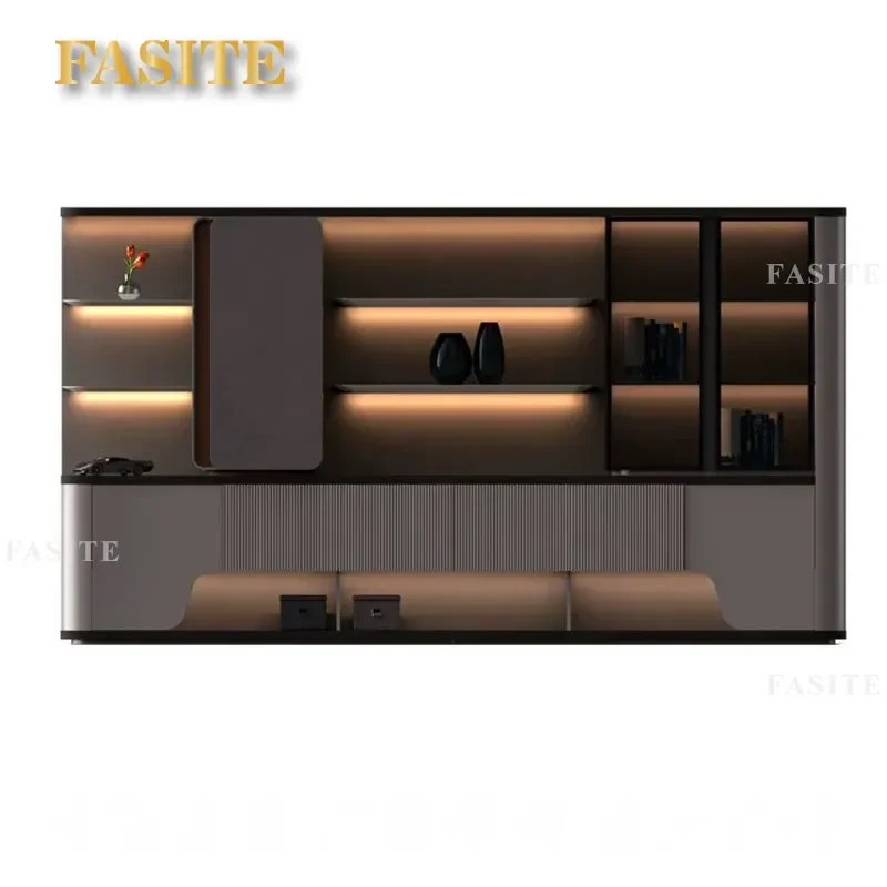 For Office File Cabinet Background Floor Storage Locker Data Cabinet President Leadership Bookcase Combination