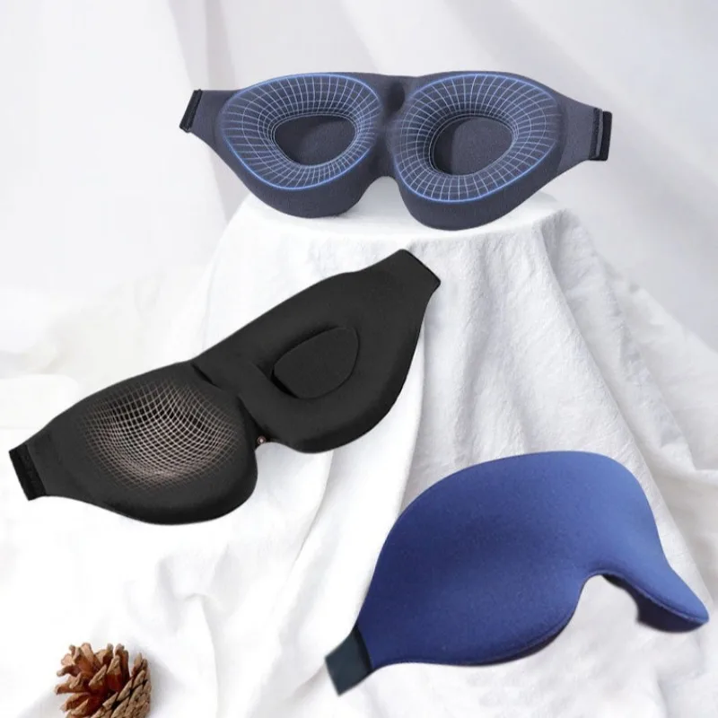 

1 шт. 3D маска для сна с повязкой на глаза для унисекс, мягкая облегчение усталости, крышка для глаз, натуральная повязка для сна, повязка на глаз, инструмент для ухода за кожей