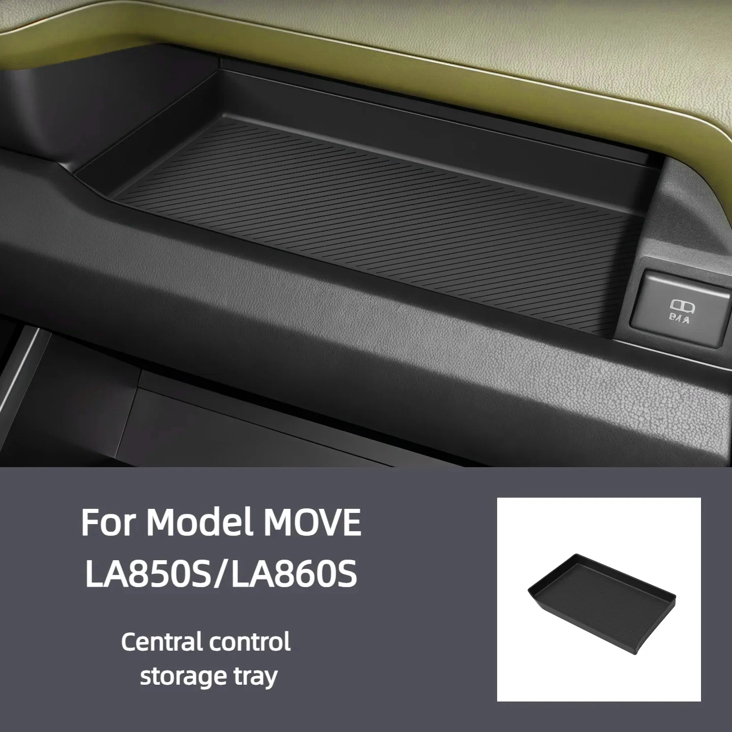 For 25 Models of MOVE LA850S/LA860S Co-pilot Storage Box Car Storage Box Car Interior Storage Box