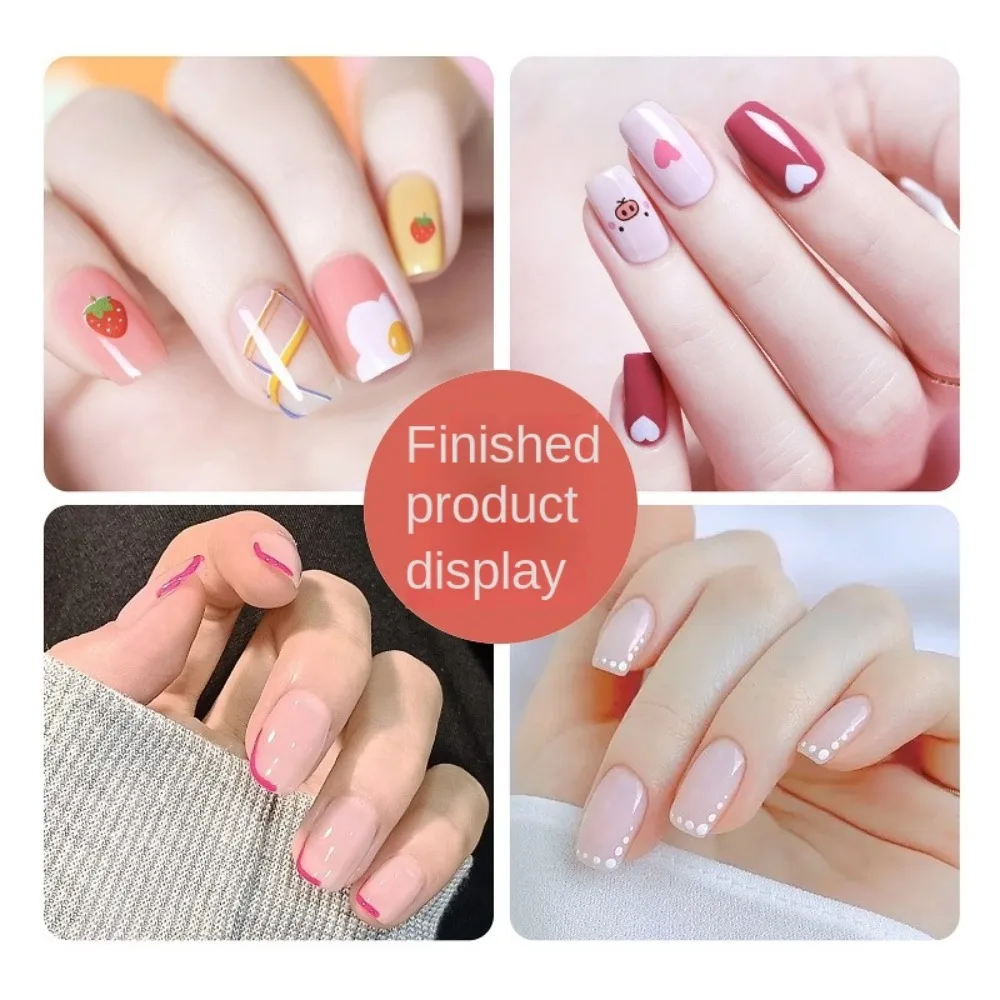 

Набор для нейл-арта DIY: 12 цветов, маркеры для граффити, 0,7 мм, водостойкие, быстросохнущие, для точечной росписи и линий