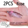 2pcs Rose