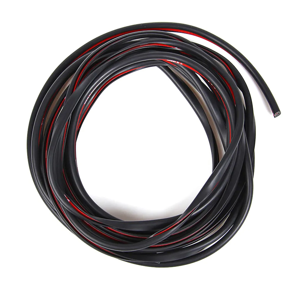 5M Car Door Guards for Sedan Invisible Slim PVC Door Edge Protector Heat Resistant Waterproof Anti Aging 3M Tape No Residue Easy