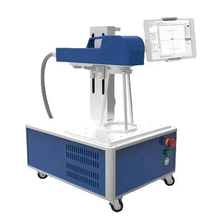 

Волоконная лазерная маркировка 30 Вт Ручной портативный гравировальный станок