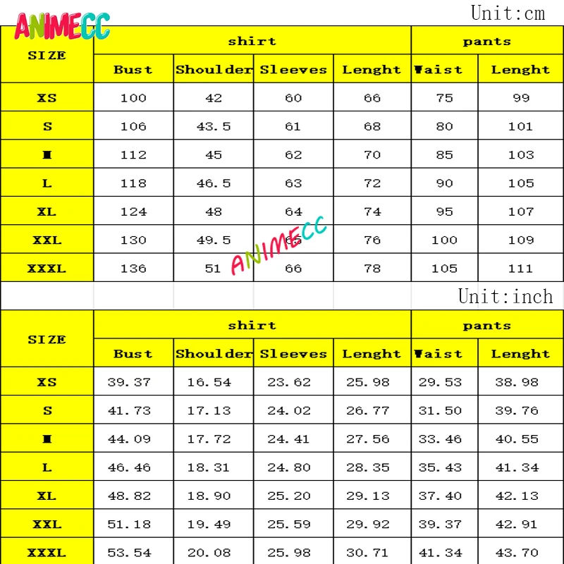 ANIMECC in Stock XS-3XL Choso Jujutsu Cosplay Costume Anime Jjk Uniform Halloween Party Outfits for Men Women view 6