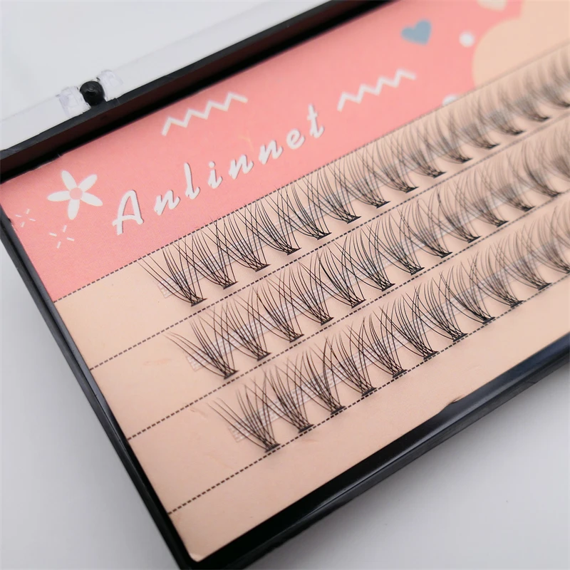 

60 high-quality high imitation mink False eyelashes natural 3D eyelash clusters 10D makeup grafting eyelash tools free delivery