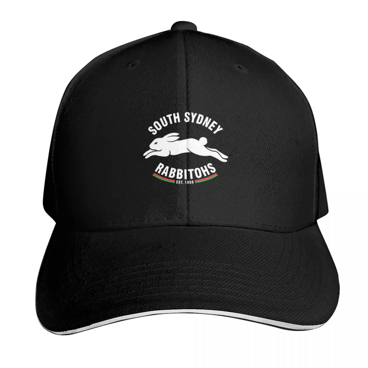 

SOUTH SYDNEY RABBITOHS Baseball Cap Uv Protection Solar Hat Cosplay Hip Hop Girl Men's