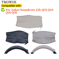 Universal Headphone Headband Cover For Anker Soundcore Life Q35 Q10 Q20 Q30 Headphone Headband Protector with Zipper