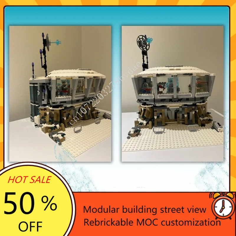 979PCS Malibu Mansion and Armory Modular MOC Creative street view Model Building Block Architecture DIY Assembly Model Toy Gifts