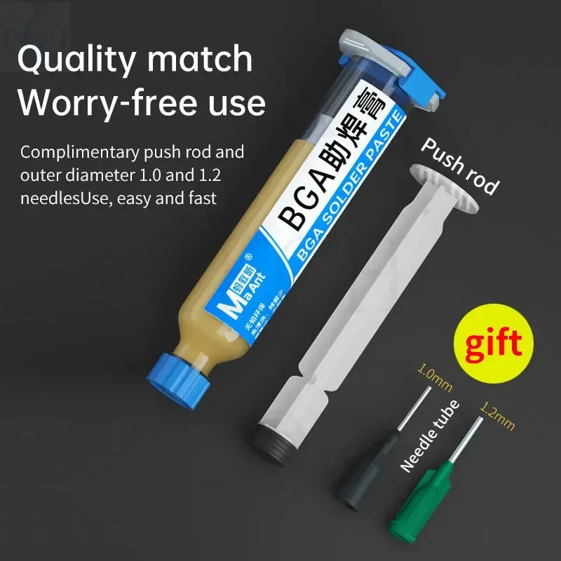 MaAnt UP-79 BGA PCB 플럭스 페이스트, SMD 납땜 페이스트, 플럭스 그리스 플럭스, 낮은 잔류물, 부식 없음, 용접 개선