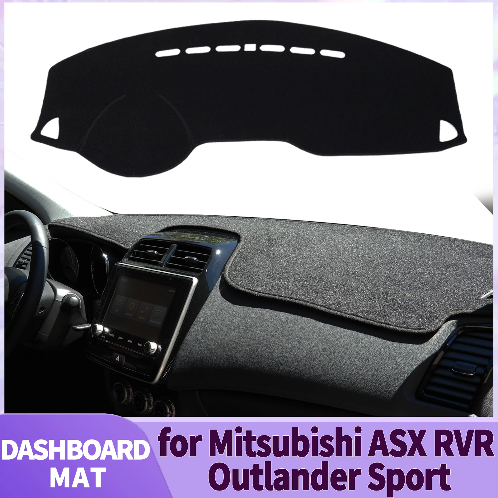 

for Mitsubishi ASX 2011-2021 Outlander Sport Peugeot 4008 GA XA Protective Carpet Dashmat DashMat Sunshade Dashboard Cover Pad