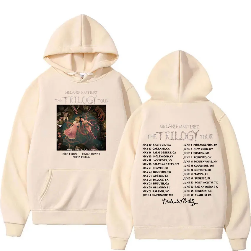 Melanie Martinez The Trilogy Tour 2024 Print Hoodie Man Woman Retro Long Sleeve Harajuku Fashion Sweatshirt Pullover Streetwear