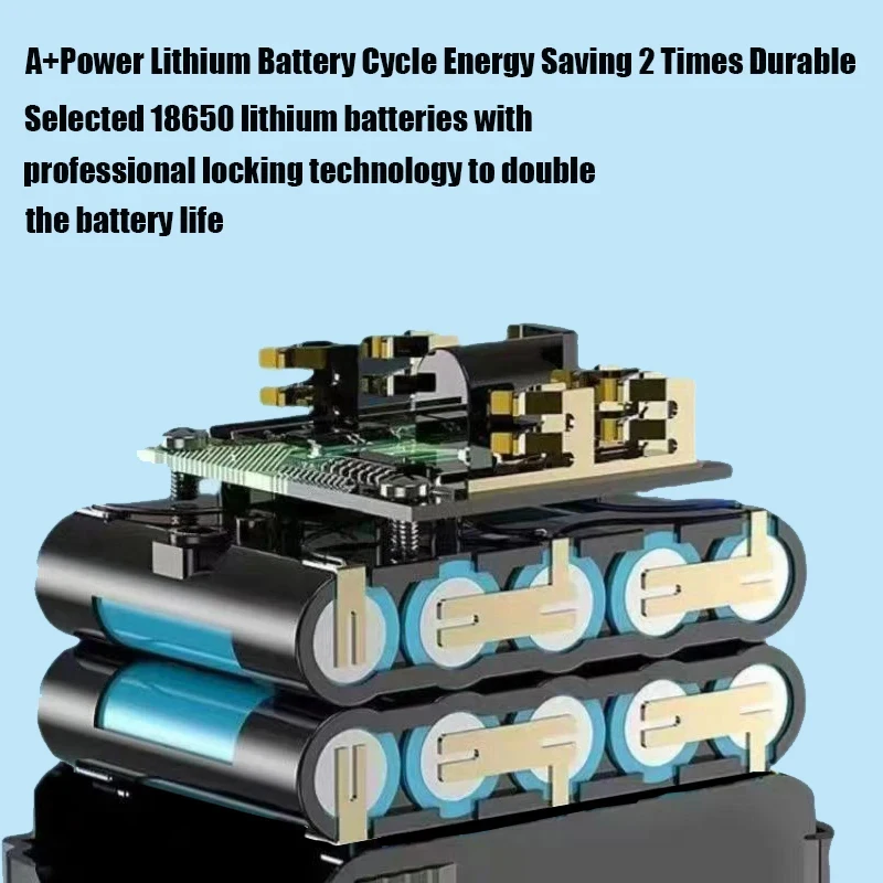 Universal 18V 21V Li-ion Battery for Makita, Long Lasting Battery for DDF487 Cordless Grinder Saw Wrench Power Toolsriver⚡️
