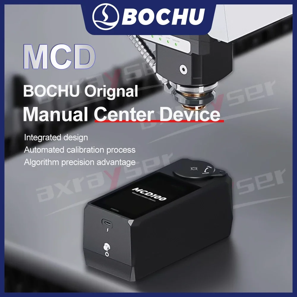 BOCHU MCD100 Mannual Center Device Nozzle Visual AlignerLaser Coaxial Instrument Calibration Tool for Laser Cutting Machine