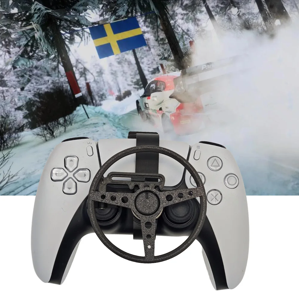 Mini Stuurwiel Voor Ps5 En Ps5 Slanke Game Controller Hulpvervangende Accessoires Eenvoudig Te Monteren En Te Demonteren