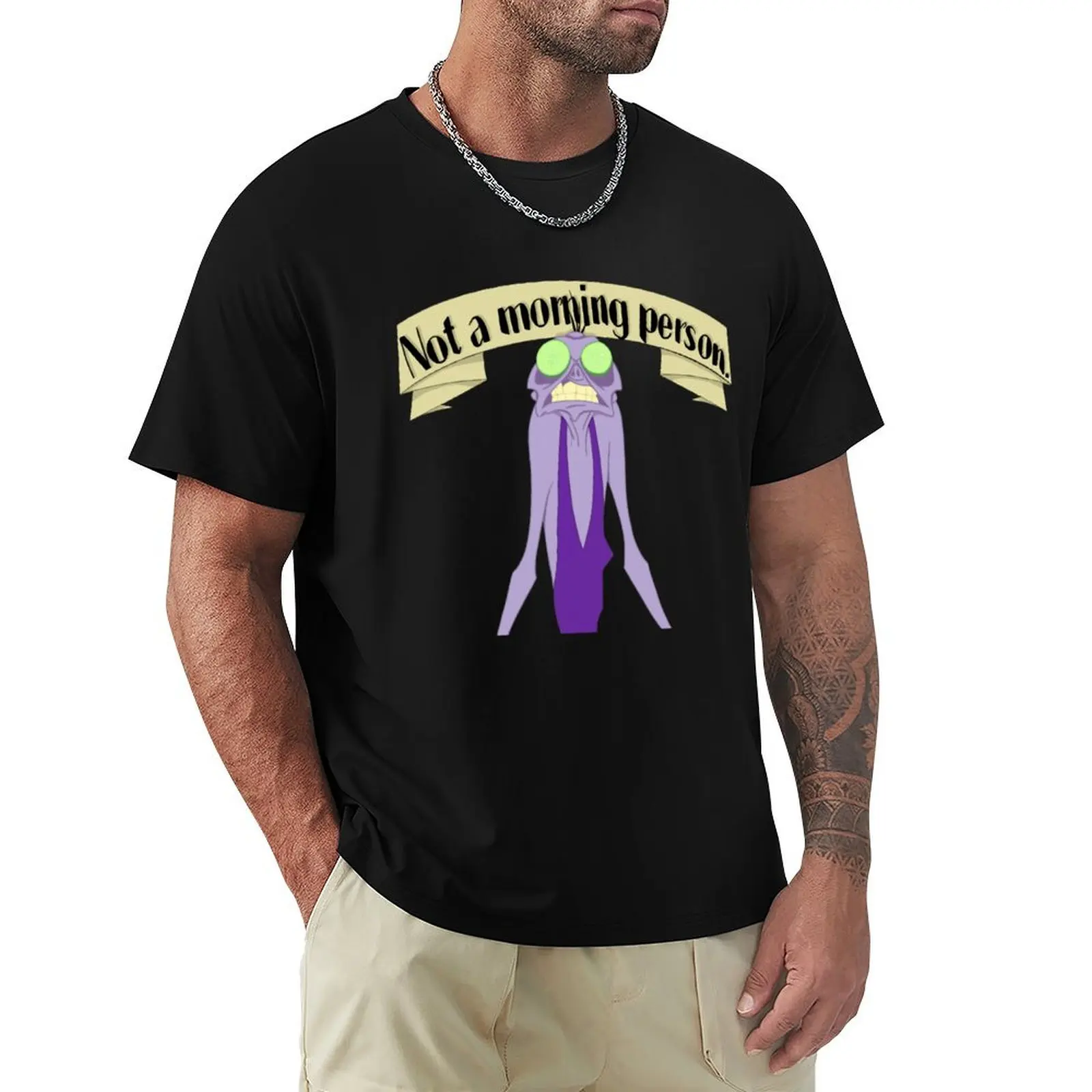 

Yzma not a morning person T-Shirt Dry Fit Running Short Sleeve Top