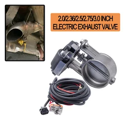 Stainless Steel Electric Exhaust Control Valve 2/2.25/2.5/2.75/3 Inch Switch Control Welding Waterproof Suit For BMW MINI AUDI