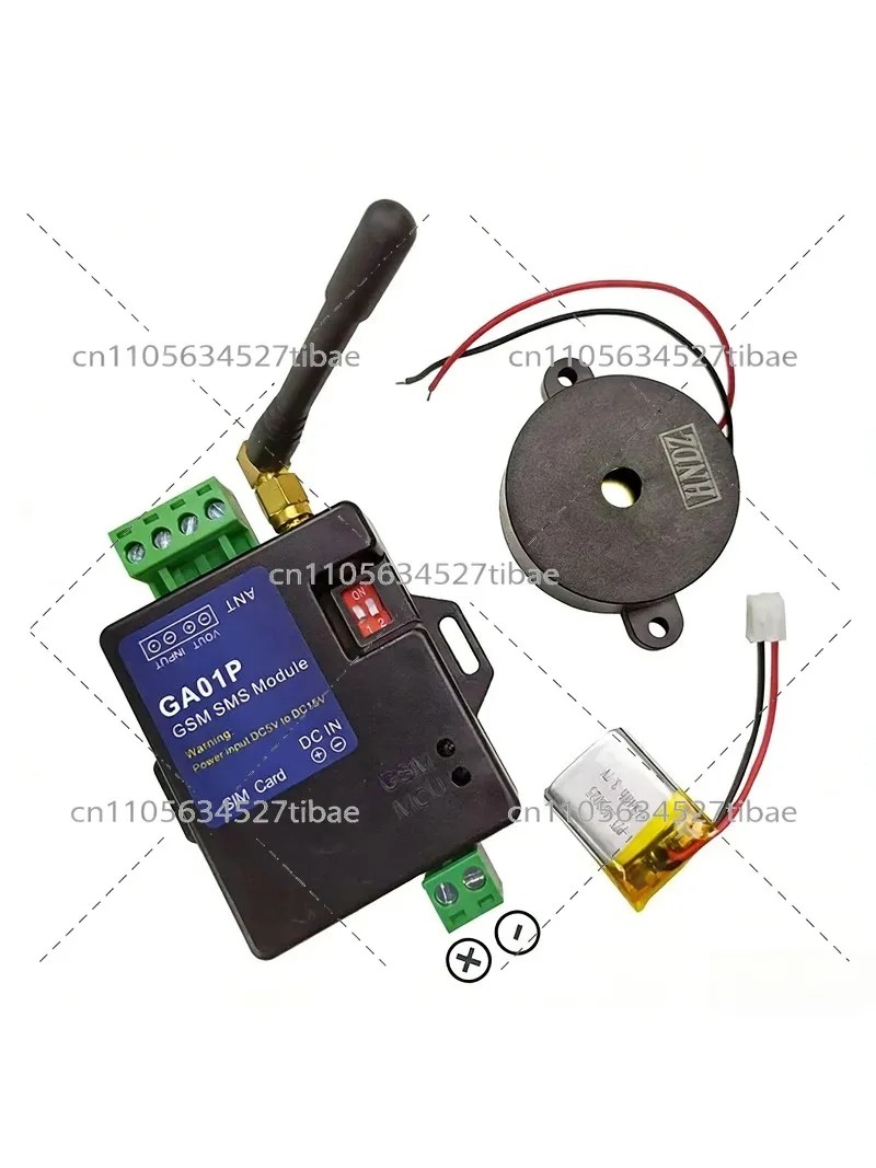 GA01P 2G Mini Intelligent Power-Off Alarm with One-Channel Alarm Input GSM SMS Phone Alert