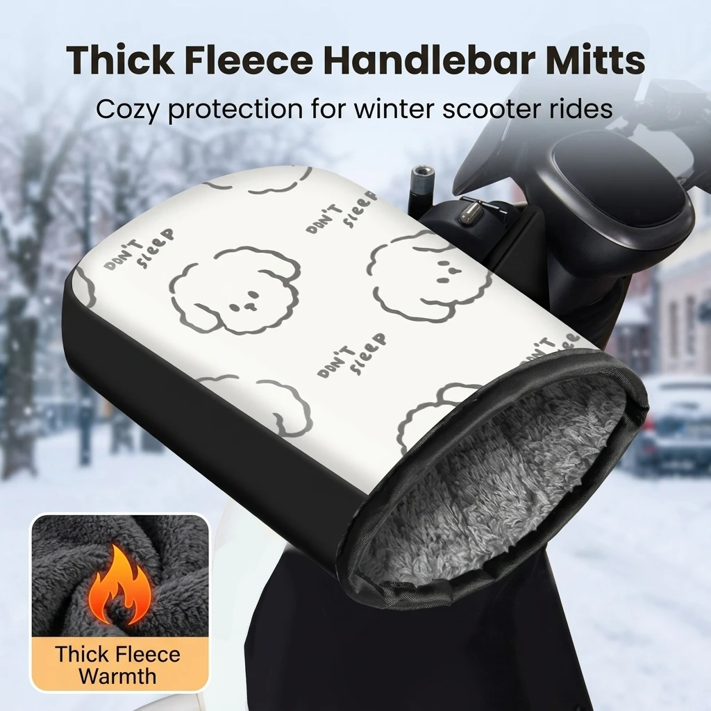 2pcs Handlebar Mittens Thermal - Heated Gloves Electric ulasan dan harga