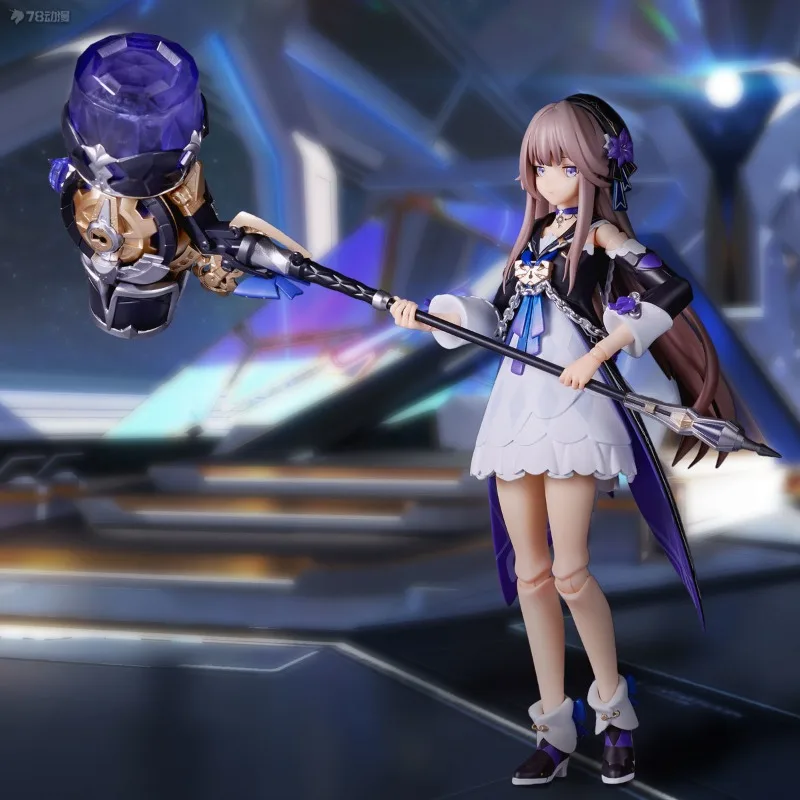 โHonkai Star Rail/miHoYoโ Herta Movable Action Figure Cute Kawaii Origina KAIYODO Anime Statue Model Doll Collectible Toy Gifts