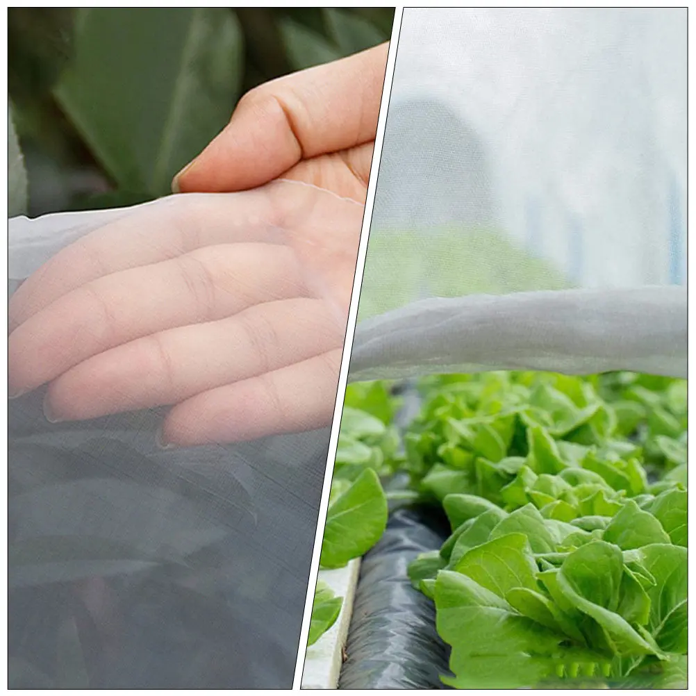 

40 Mesh Pe Plant Protection Net Heavy Duty Garden Insect Barrier Screen for Vegetables Butterflies Birds Mosquitoes All Season