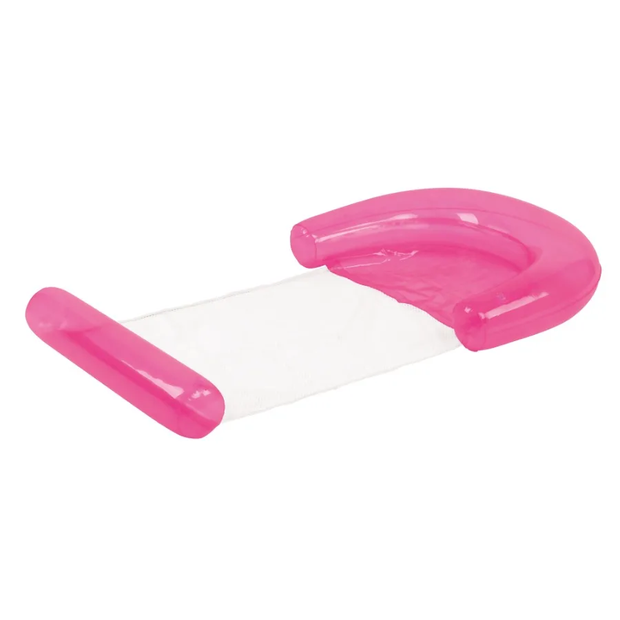 

Inflatable Water Hammock Swimming Pool Lounger - 54.75" - Neon Pink